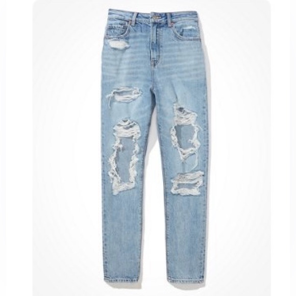 American Eagle Outfitters Denim - American Eagle highest waist mom jeans